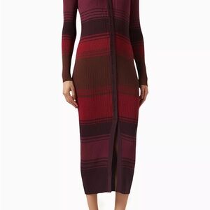 STAUD Shoko Striped Sweater Dress. New with tags. Retails for $195.